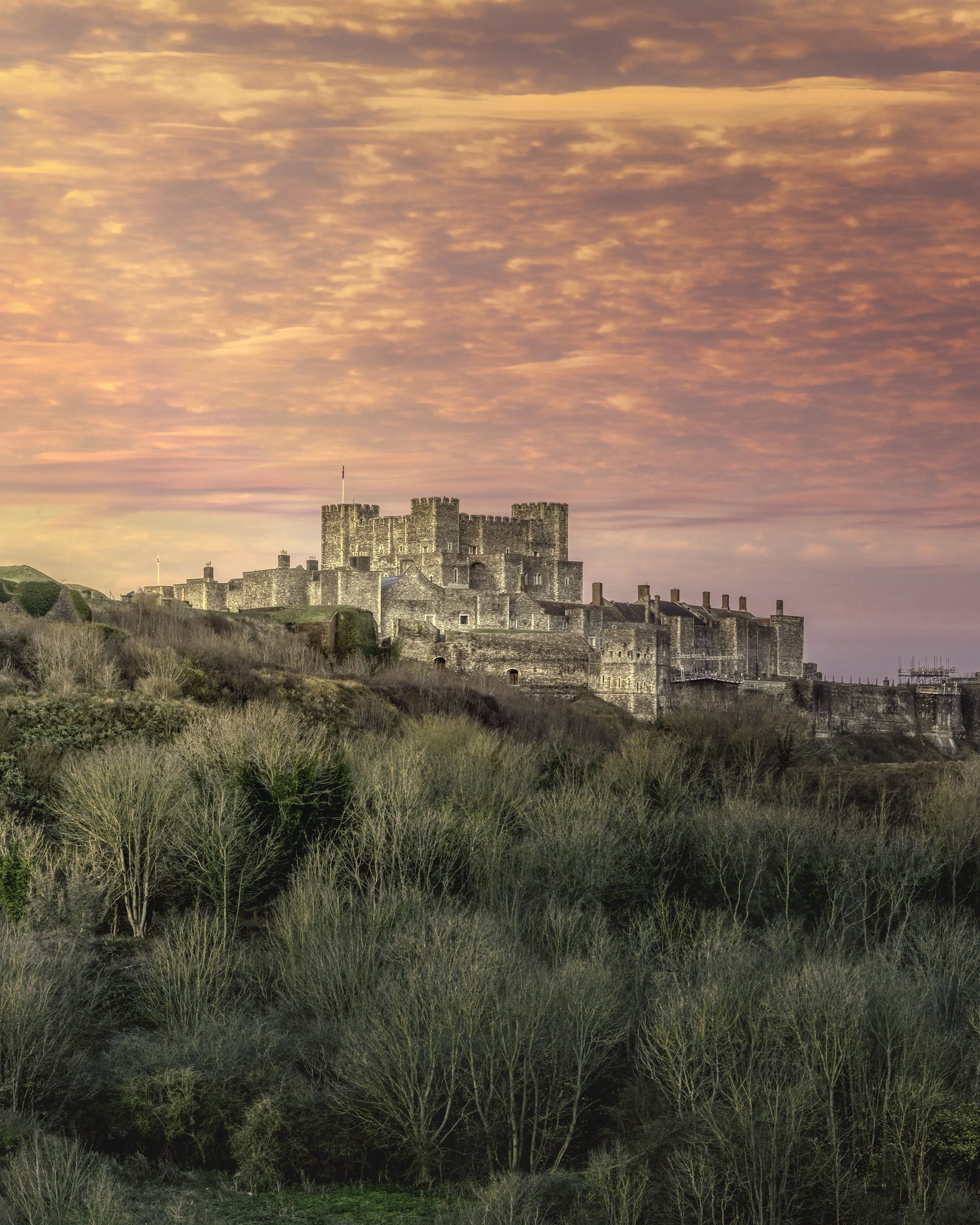 Dover Castle, Cross-Channel Geopark_James_Eastwell