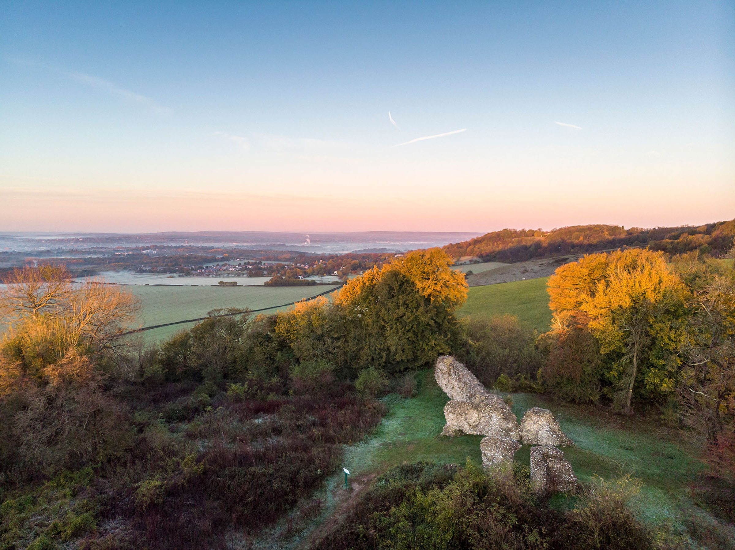 Thurnham Castle, Cross-Channel Geopark_John Miller