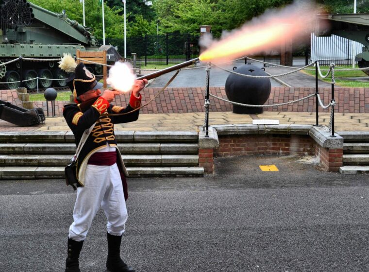 Steve F Musket Firing Scaled Aspect Ratio 760 560