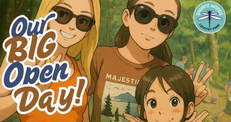 Shorne Woods Open day poster