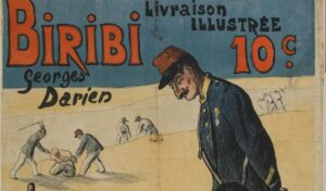 Couverture de « Biribi » par Georges Darien, illustration de Maximilien Luce, 1890 - source : Bibliothèque de la ville de Paris