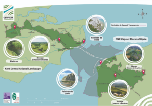 Geopark Boundary Map FR