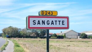 Panneau Routier Sangatte @Maxime Bodhuin